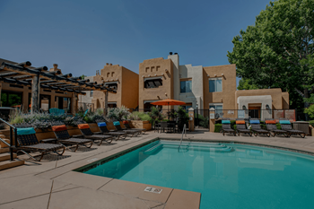 Shimmering swimming pool at Vizcaya, New Mexico, 87505